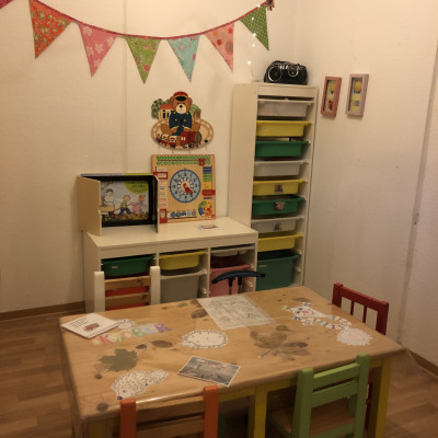 Esszimmer und Kreativbereich
